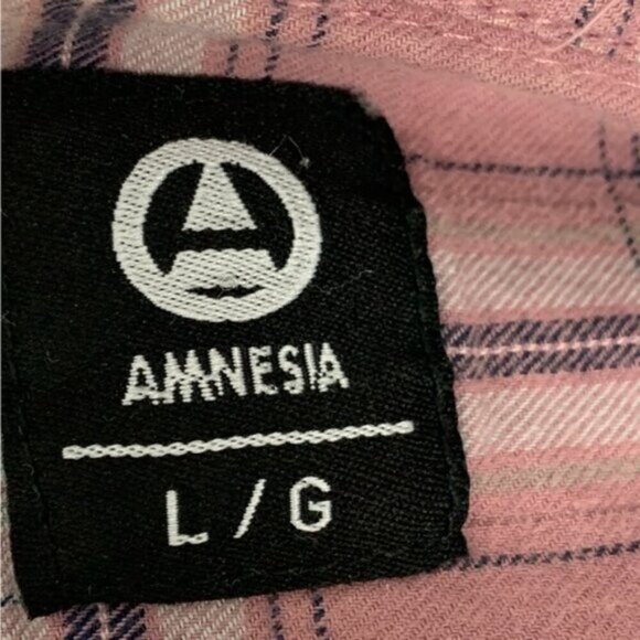 Amnesia Distressed Plaid Shirt - Picture 7 of 8